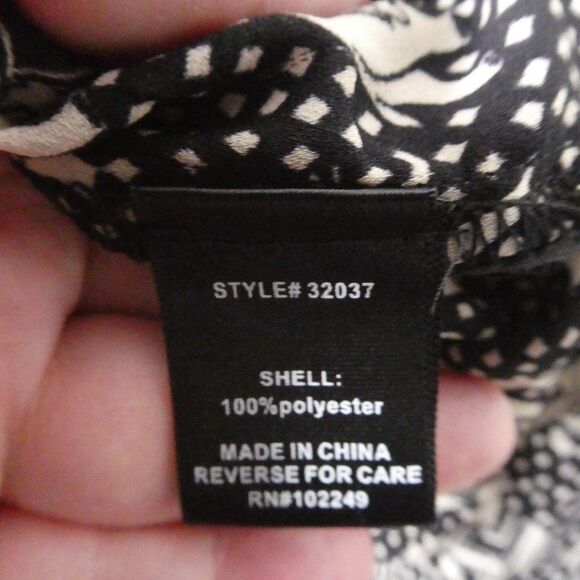 Pixley Stitch Fix Elephant 3/4 Sleeve Blouse Top L - Picture 7 of 10